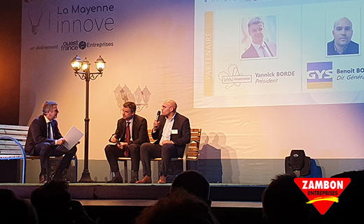 Soirée remise Trophée la Mayenne Innove